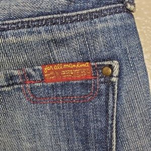 NWT 7FAM Limited Edition Roxanne Skinny Jean Sz 26